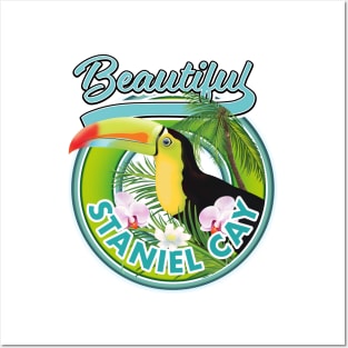 Staniel Cay Travel logo Posters and Art